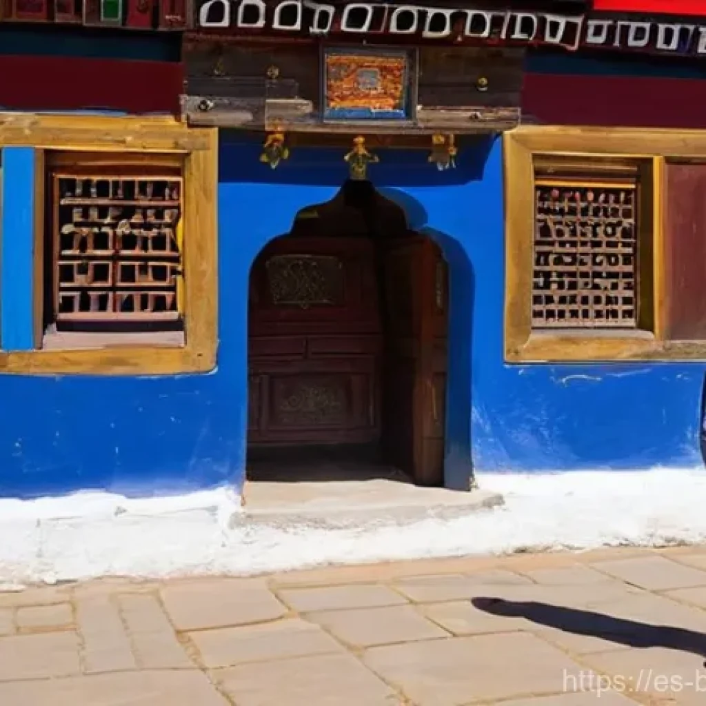 부탄에서 주의할 문화적 금기 - **Prompt 1: Respectful Encounter at a Sacred Site**
    A solo traveler, a young adult of diverse et...