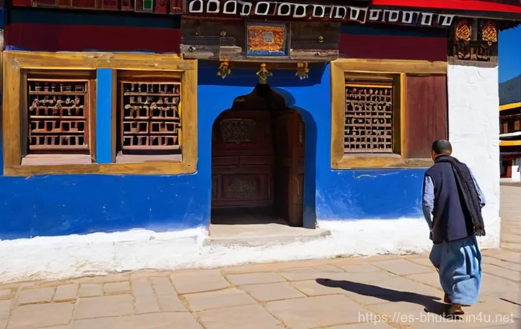 부탄에서 주의할 문화적 금기 - **Prompt 1: Respectful Encounter at a Sacred Site**
    A solo traveler, a young adult of diverse et...