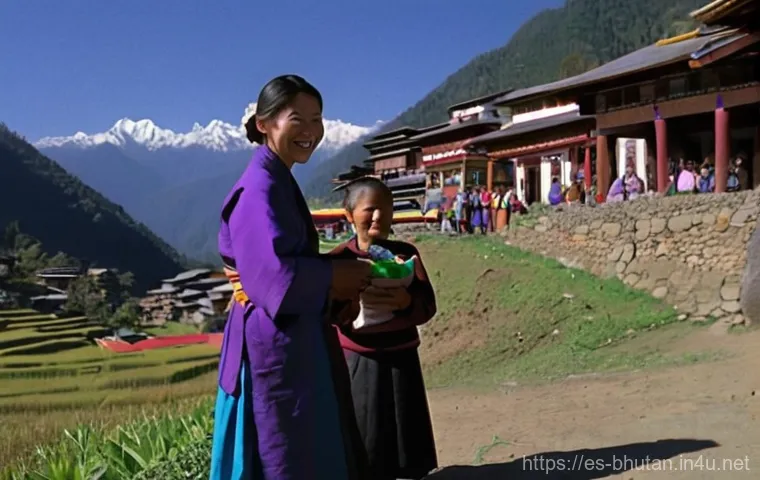 부탄에서 주의할 문화적 금기 - **Prompt 1: Respectful Encounter at a Sacred Site**
    A solo traveler, a young adult of diverse et...